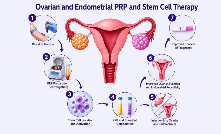 Ovarian and Endometrial PRP